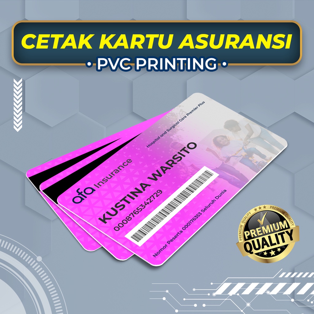 

Cetak Kartu Anggota Asuransi ID Card