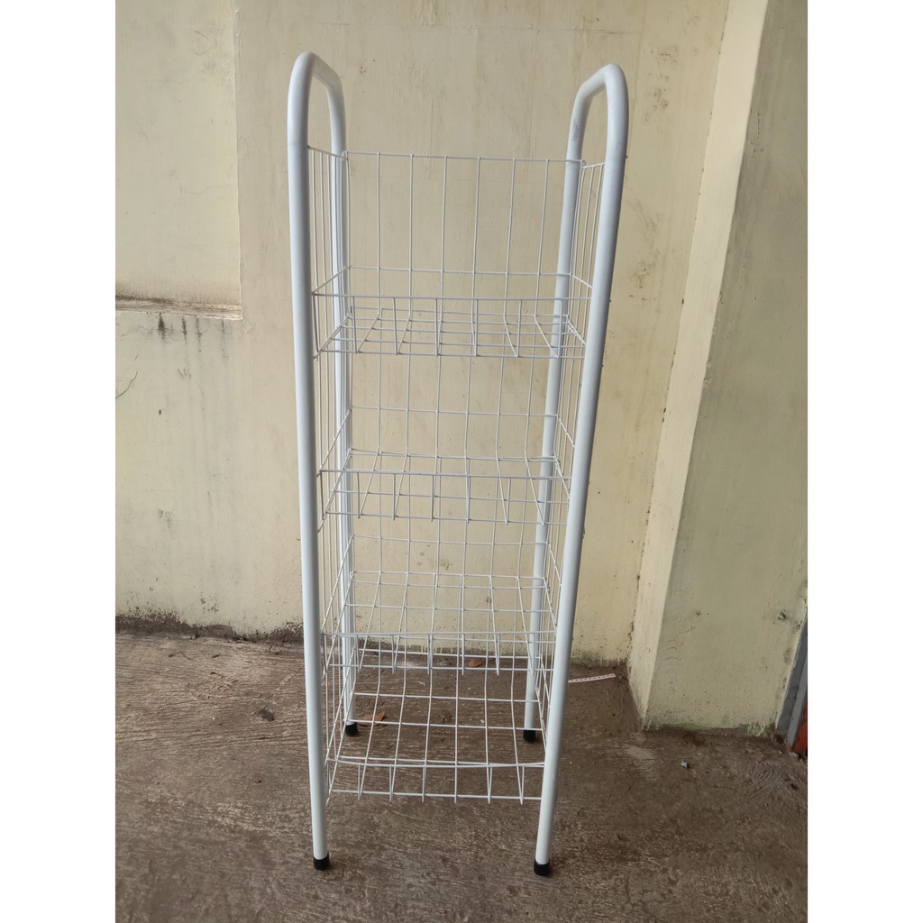 RAK CHIKI SNACK PAJANGAN PUTIH MINIMALIS