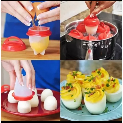 silicone EGG Boil / Silicon telur / alat merebus telur