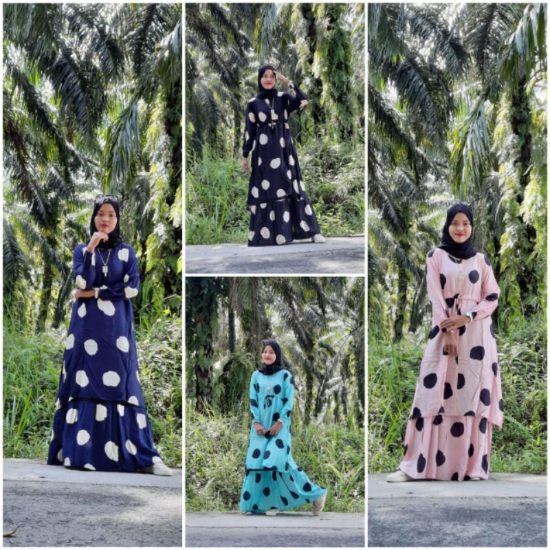 GROSIR*NEW GAMIS MALAYSIA MOTIF*GAMIS MELAYU