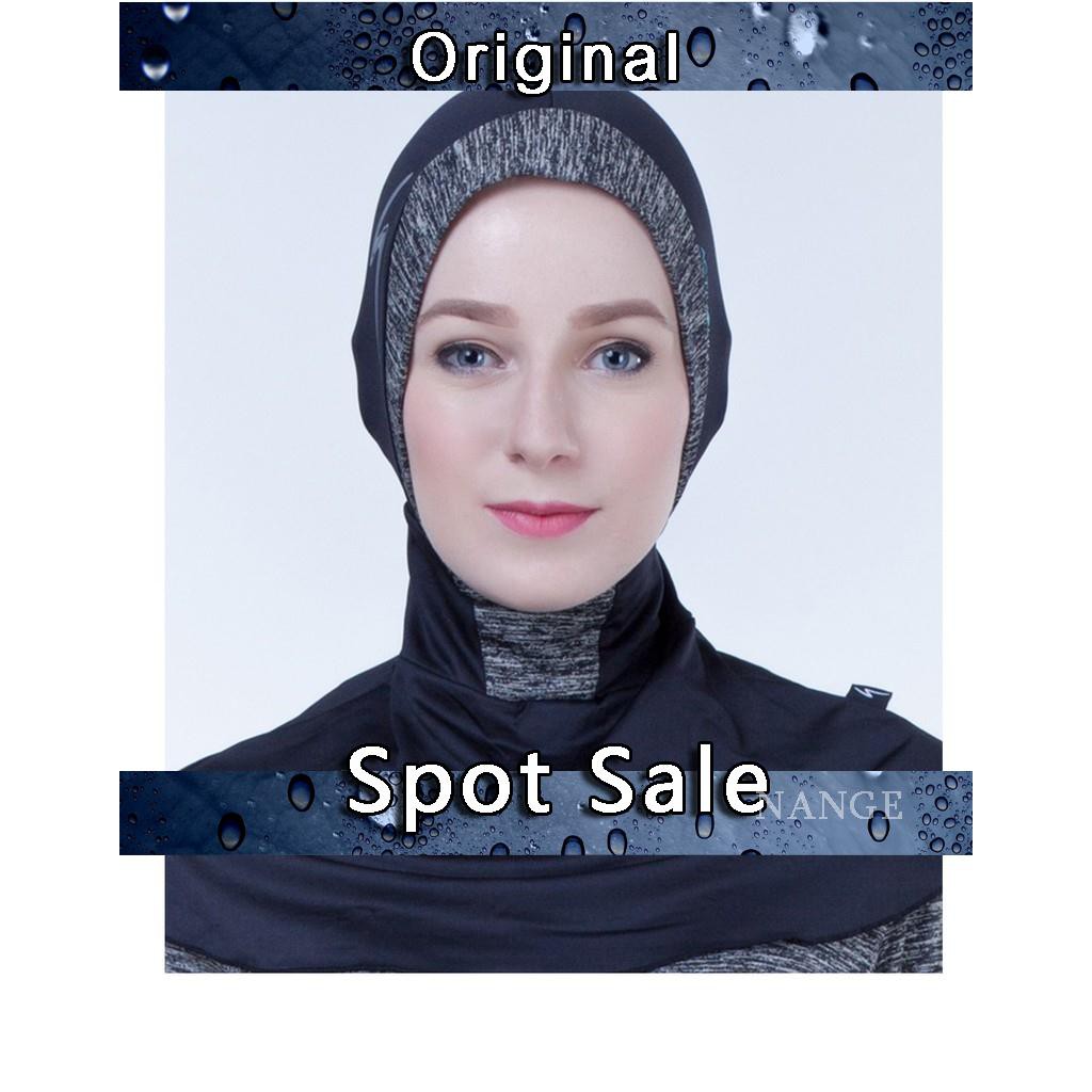 Inner Hijab Specs Esorra Hijab Cap W Heather Black 903434 Original