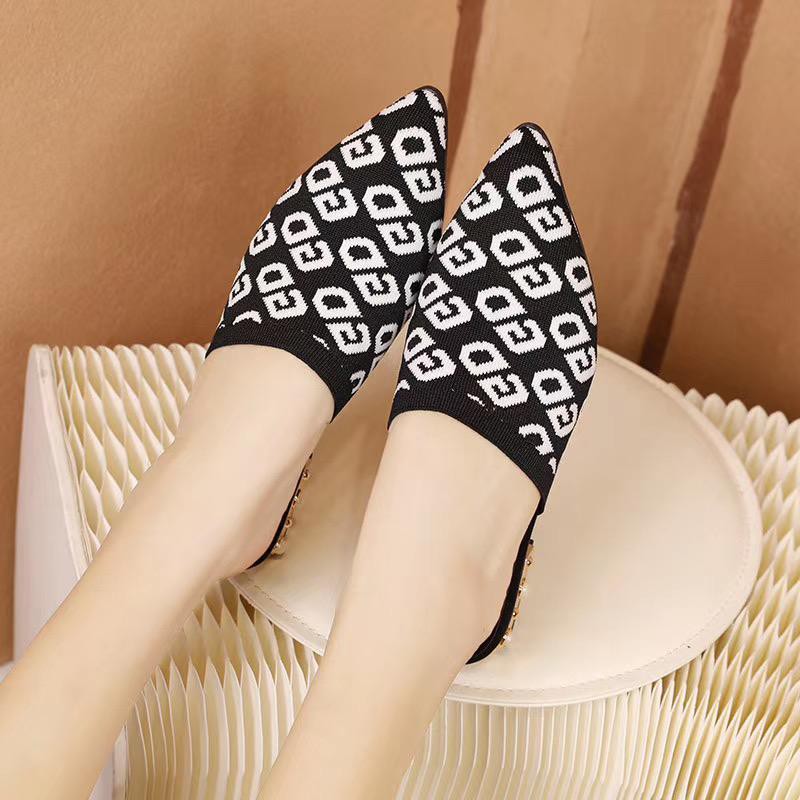 Free Box Sepatu Sandal NS967 Flat Shoes  Fashion Sepatu Import Sandal Korea Wanita Sandal Kasual