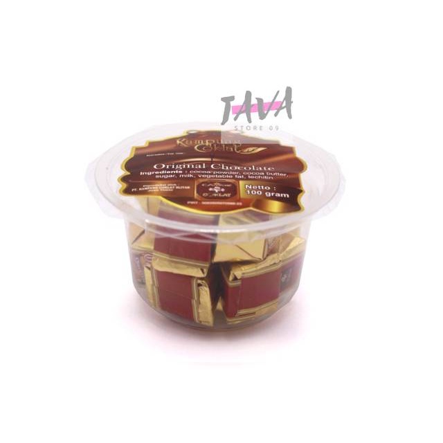 

Cup Original Coklat 100gram Kampung Coklat
