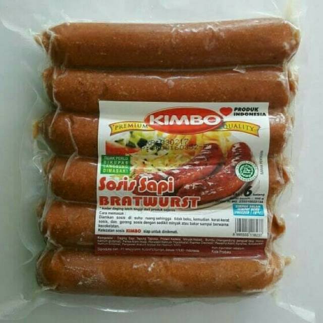 

Aneka sosis bakar kimbo jumbo 500gr