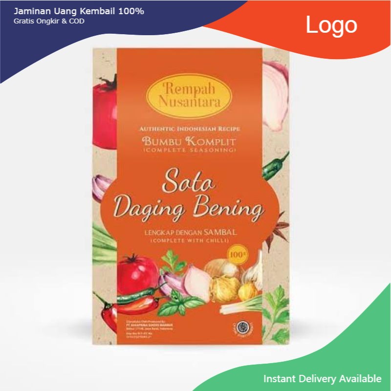 

REMPAH NUSANTARA SOTO DG BENING 100GR