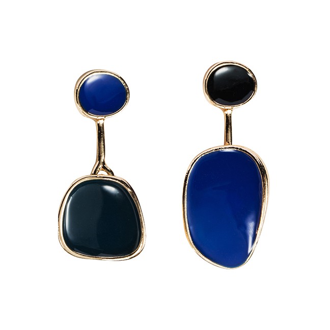 LRC Anting Tusuk Fashion Geometric Drop Earrings F6335X