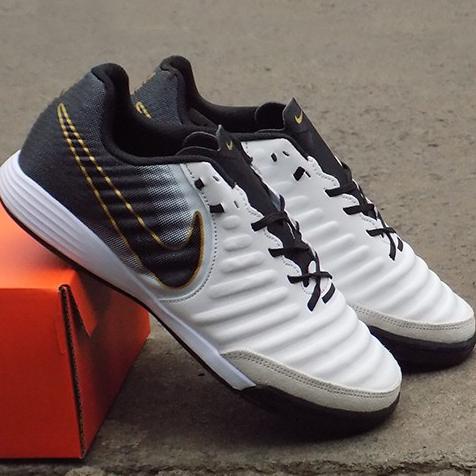 Spesial Sepatu Futsal Nike Tiempo X Finalle White Black