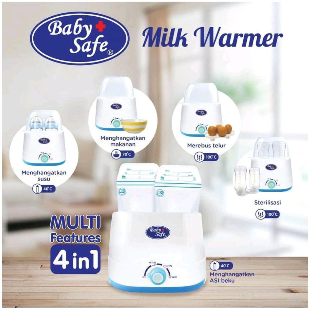 BABY SAFE TWIN BOTTLE WARMER / BABY SAFE