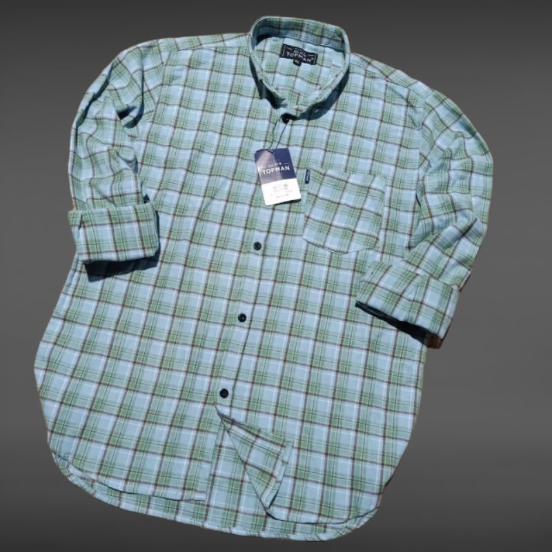 kemeja wanita kemeja flanel wanita flanel wanita kemeja kotak-kotak wanita flanel-Flanel Wardah