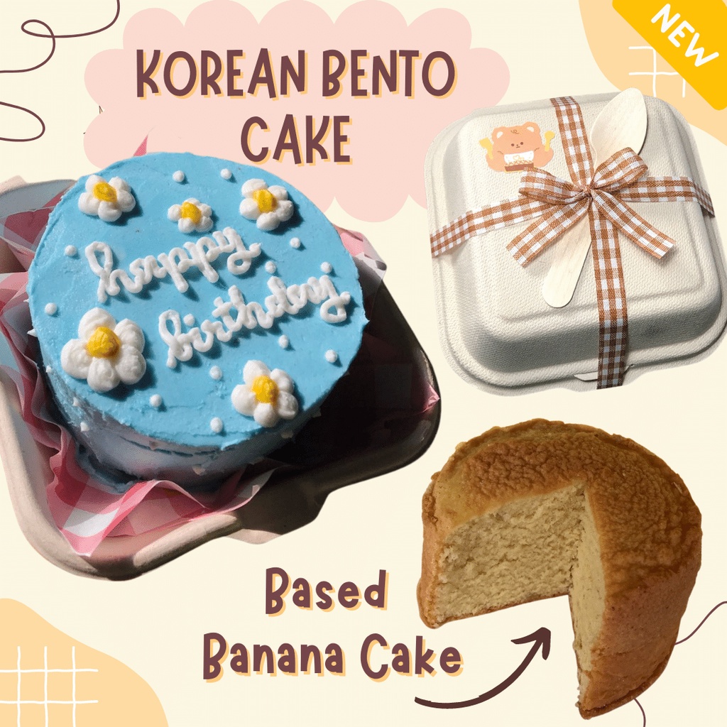 Korean Bento Cake khusus KAB. & KOTA BANDUNG | MINI CAKE for Birthday