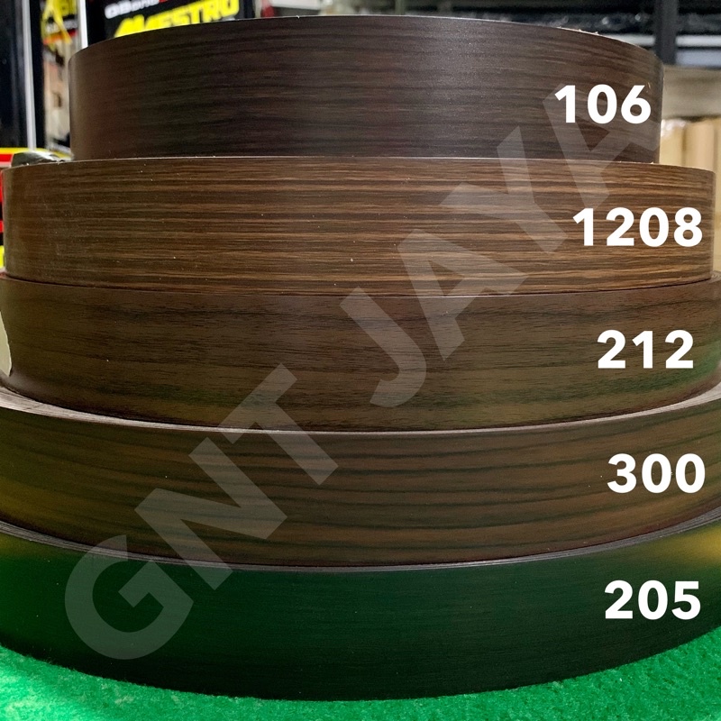 TACO EDGING HPL lebar 22mm-2cm || 42mm-4cm tebal 1mm 106 1208 212 300 205 262 806 908 362 motif urat