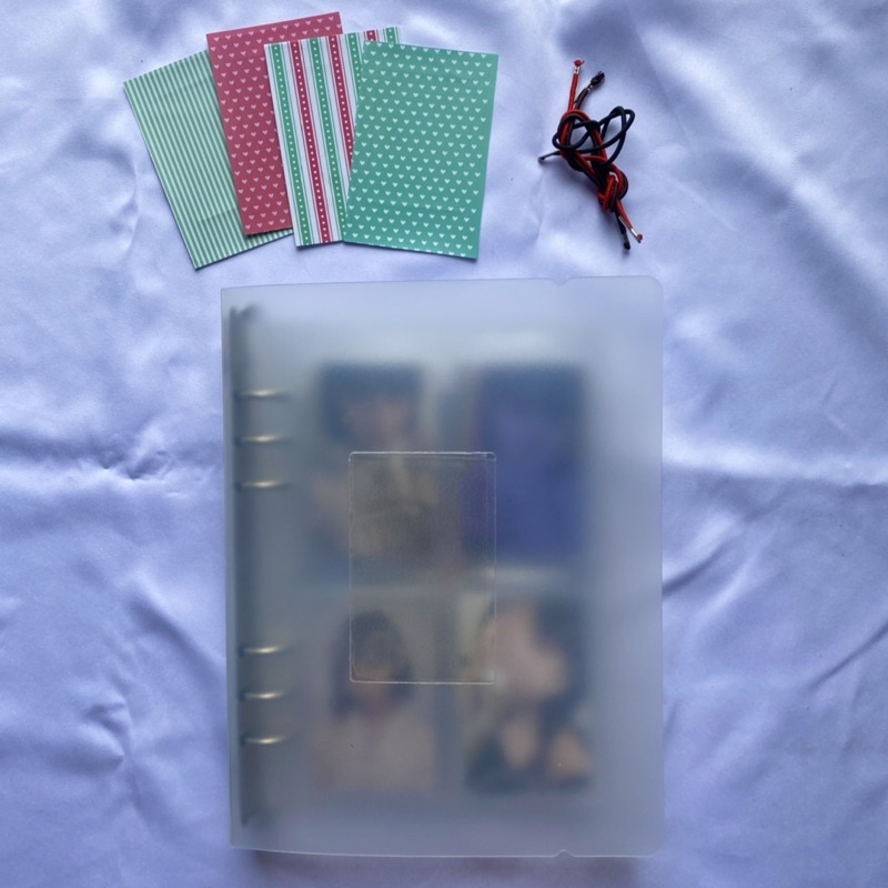 

PRELOVED BINDER A5 PHOTOCARD PC 4 POCKET SLEEVE [INCLUDE SLEEVE]