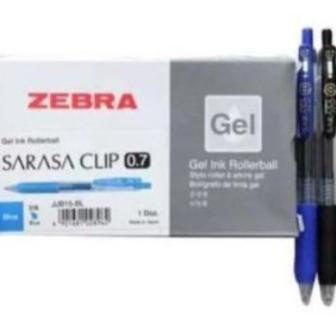 

Ppulpen pen sarasa zebra clip gel 0.7 - Hitam ---Terbaru---