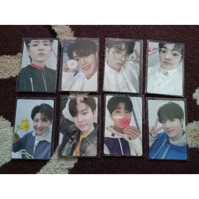 PHOTOCARD PC HARUTO HYUNSUK JUNKYU TREASURE THE SECOND STEP CHAPTER ONE