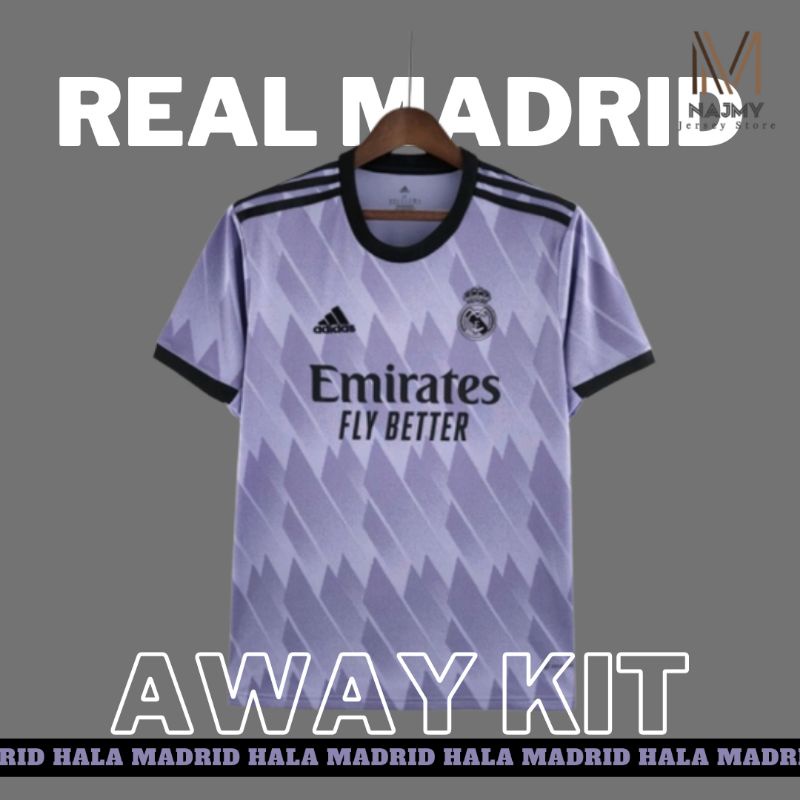 JERSEY REAL MADRID AWAY 2022/2023
