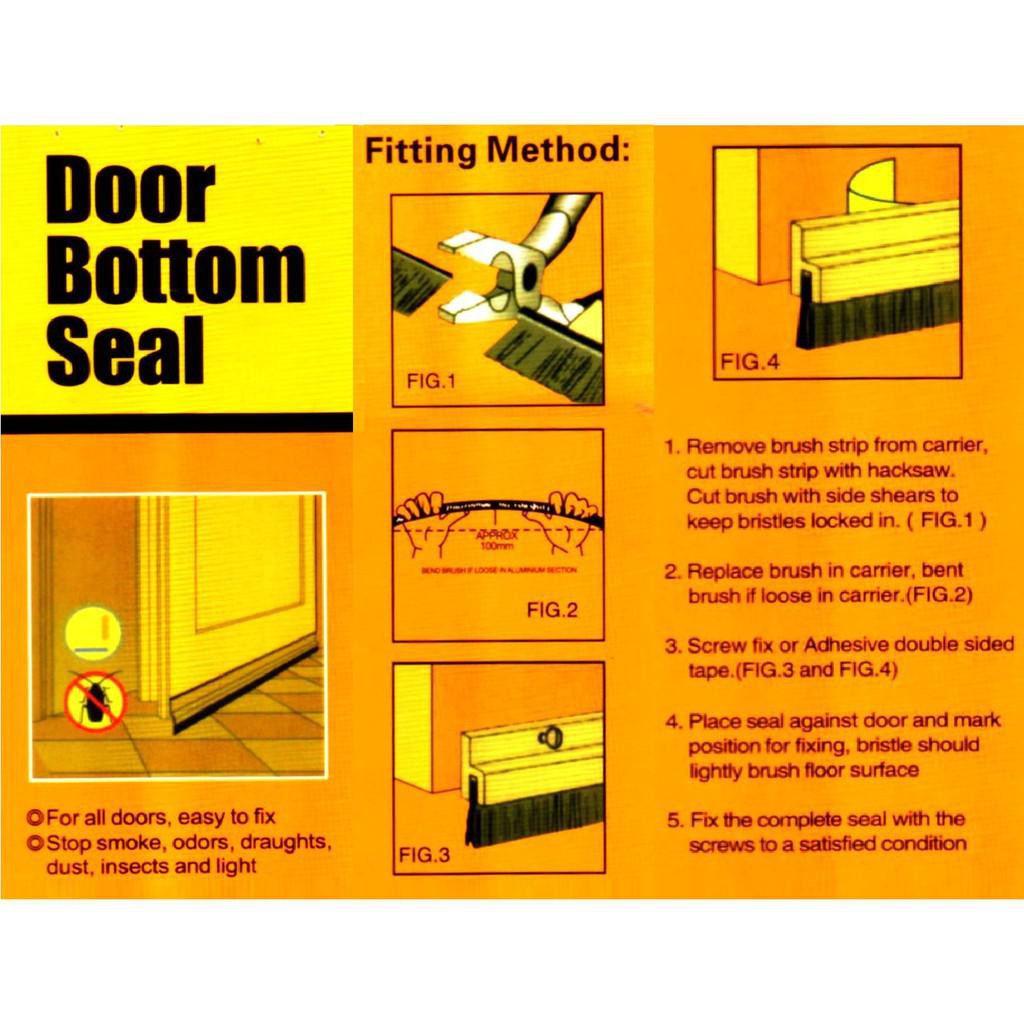 Door Rubber Seal Karet Penutup Celah Pintu Door Rubber Seal