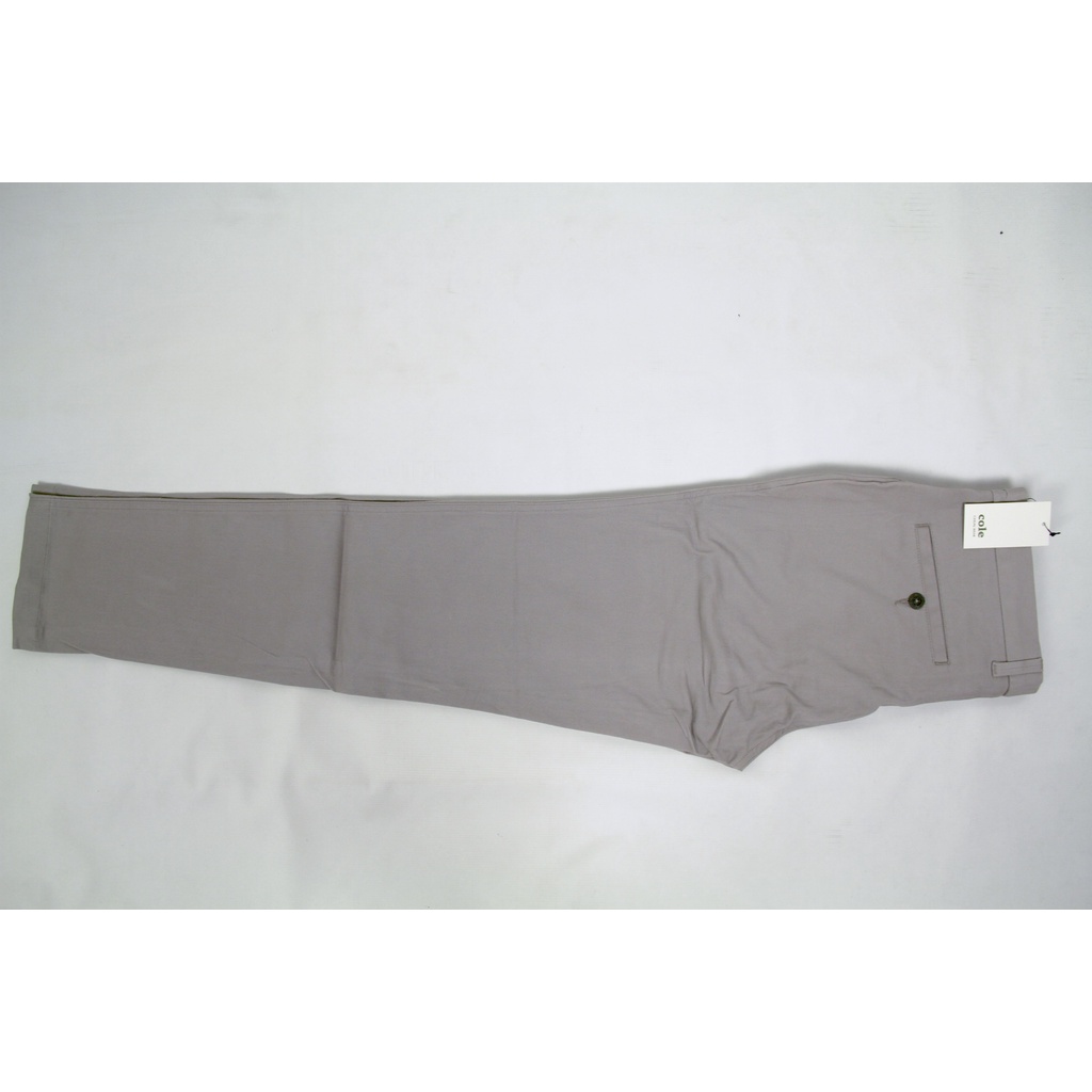 Celana Chino COLE Grey Slimfit Bahan Stretch 02 Original Premium Cotton | Celana Chino Pria | Bahan Melar