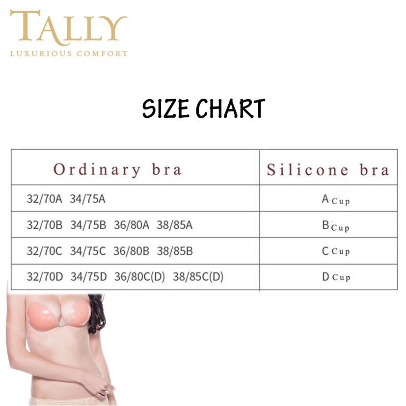 TALLY BH BRA SILIKON / SILICONE TALLY I INVISIBLE BRA | BH TEMPEL Invisible Bra (Silicon )