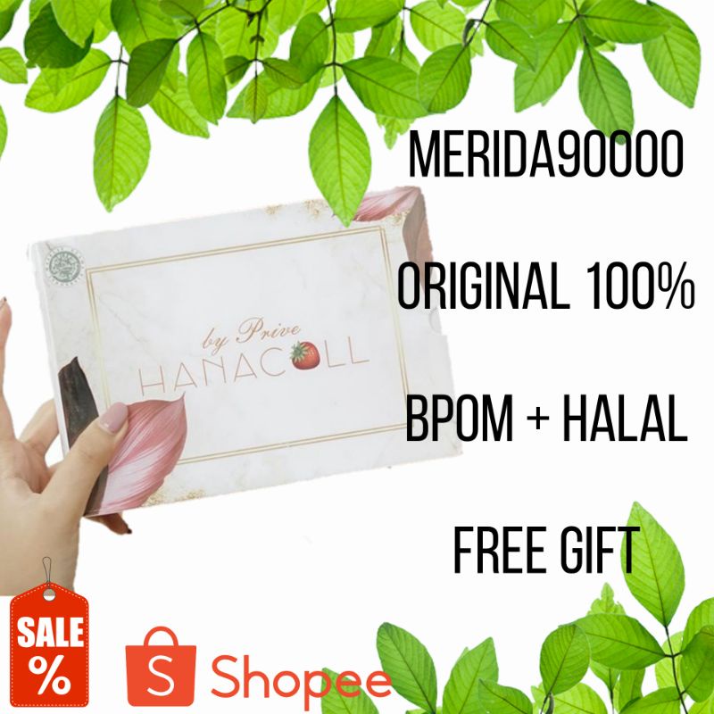 Hanacoll BPOM Free Masker Collagen