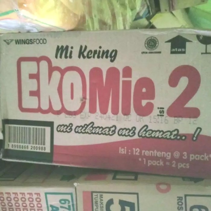 

1 Dus Mie Kering Eko Mie Isi 2