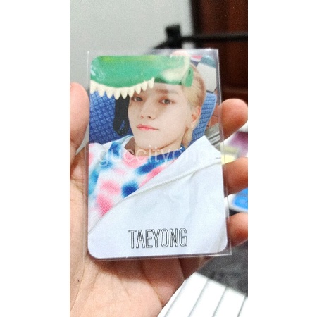 pc photocard taeyong loveholic c