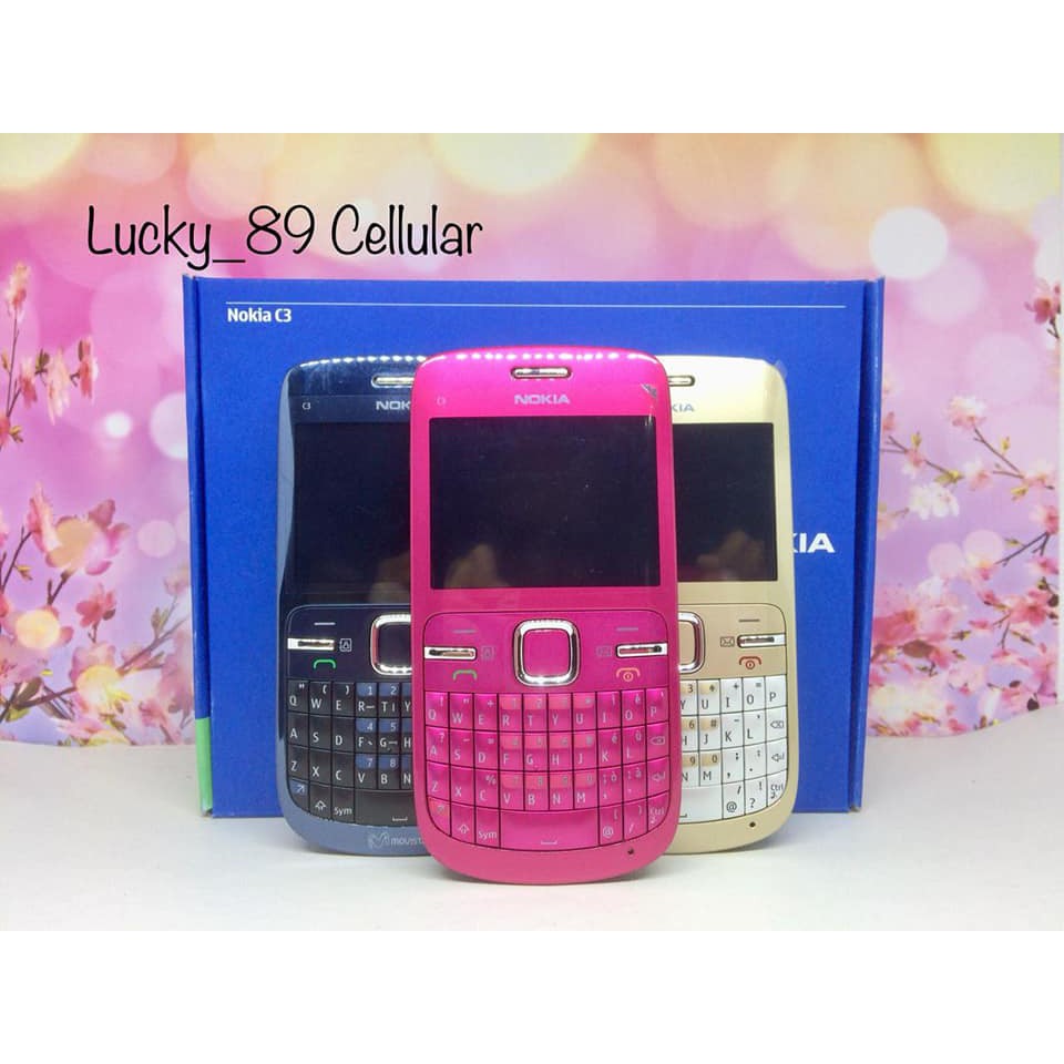 NOKIA JADUL C3-00 ORIGINAL REFURBISH HP MURAH GARANSI 1 BULAN