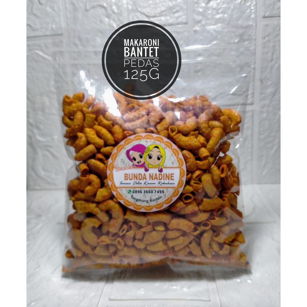 

Makaroni Bantat - Makaroni Bantet Pedas 125gr