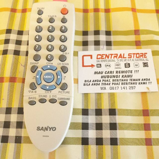 Remote TV SANYO ORIGINAL