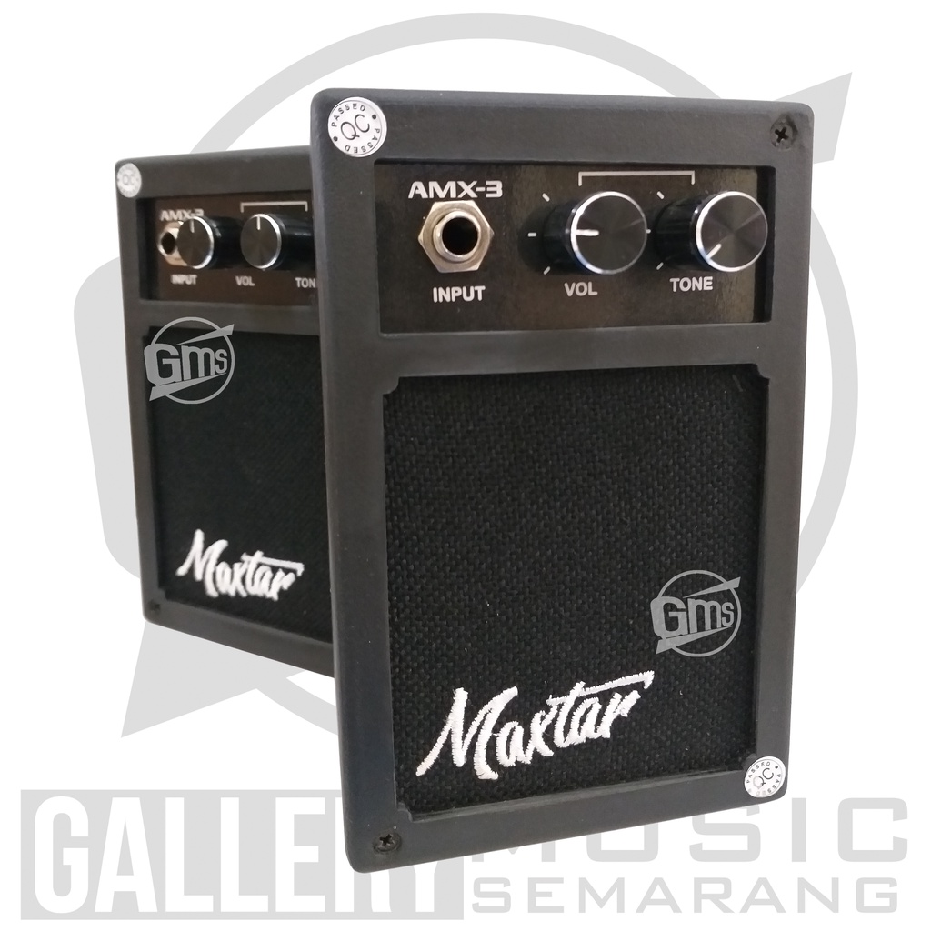 ORIGINAL!!! Ampli Gitar Maxtar AMX-3 Amply Gitar Mini Amplifier Speaker 3&quot; inch Original