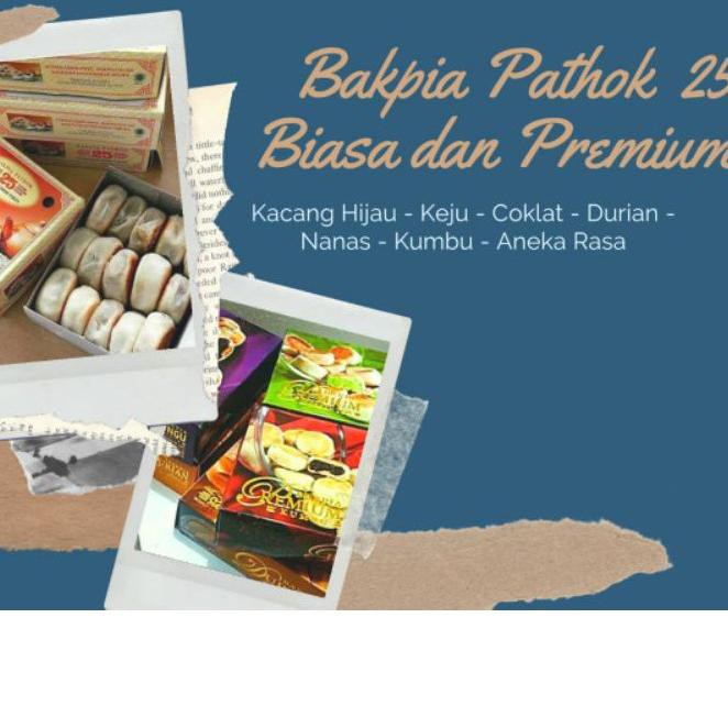 

✧Segera Dapatkan✧ Bakpia Pathok 25 Premium Fresh Semua Varian Bakpia Khas Jogja Ⓜ