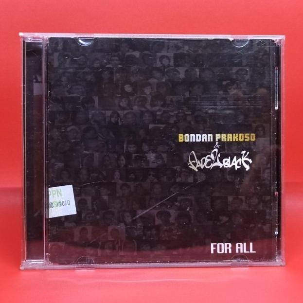 CD BONDAN PRAKOSO & FADE 2 BLACK - FOR ALL ORIGINAL Termurah