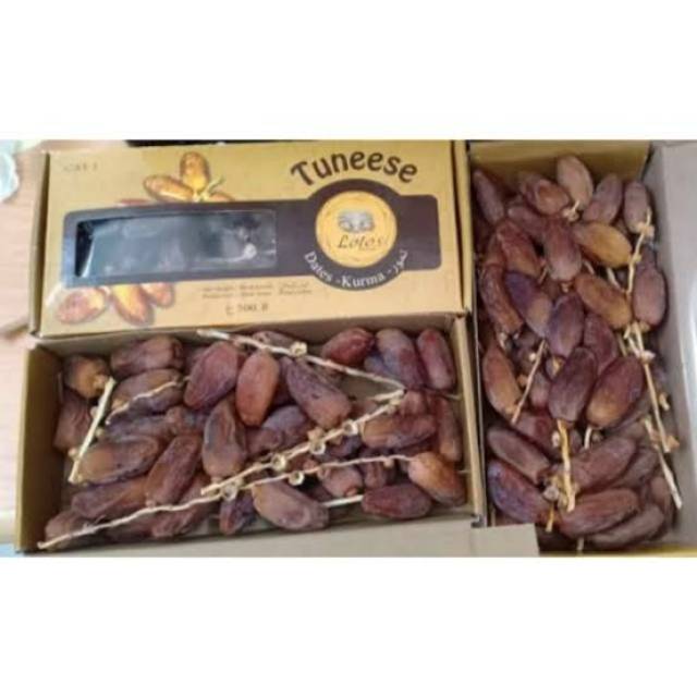 Kurma Tunesse, Tunisia Tangkai 500 Gram