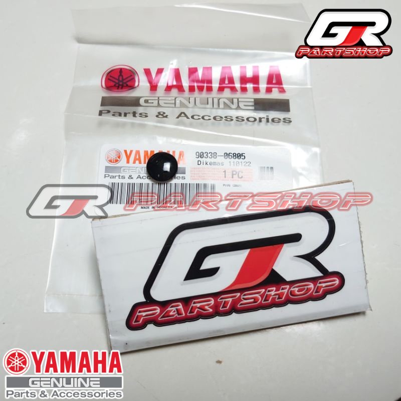 tutup plug baut behel belakang satuan f1zr ori ygp original yamaha fizr fiz f1z r tutup cover baut begel