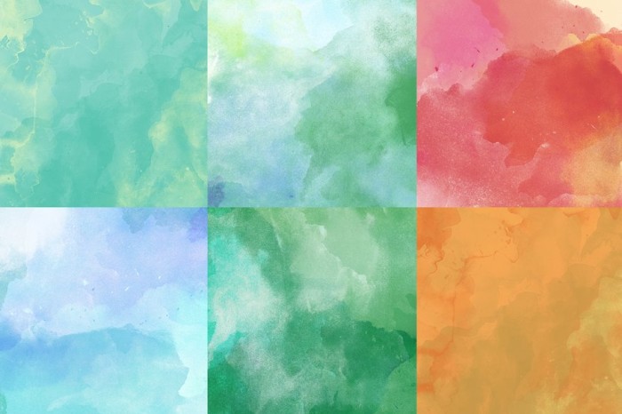 Watercolor Textures Vol 4 - Vector Designs