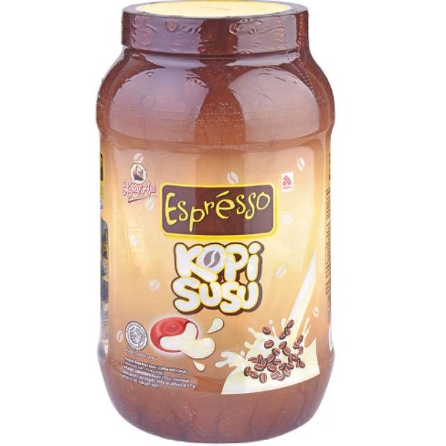 

Espresso Candy Kopi Susu Toples 200pcs