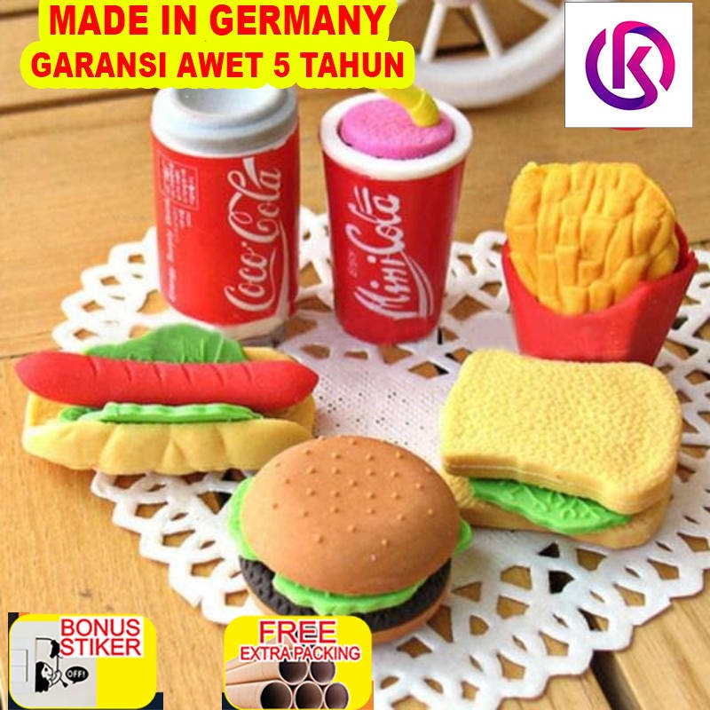 

Grosir Penghapus Lucu Mini Burger French Fries Donut dan Ice Cream