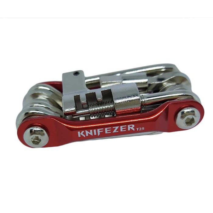 Obeng Set Swiss Army EDC 11 in 1 MERAH -ED51
