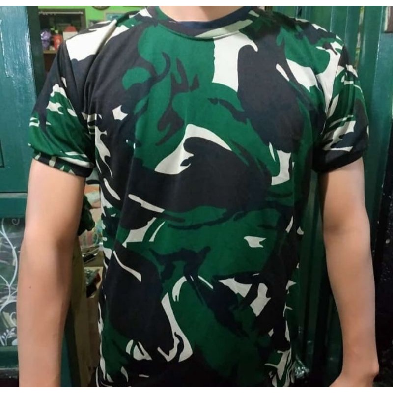 Terlaris !!Kaos dalam TNI/Kaos loreng pdl TNI/Kaos loreng malpinas/Kaos Jersey dryfit/Kaos loreng Keren/dryfit anti UV