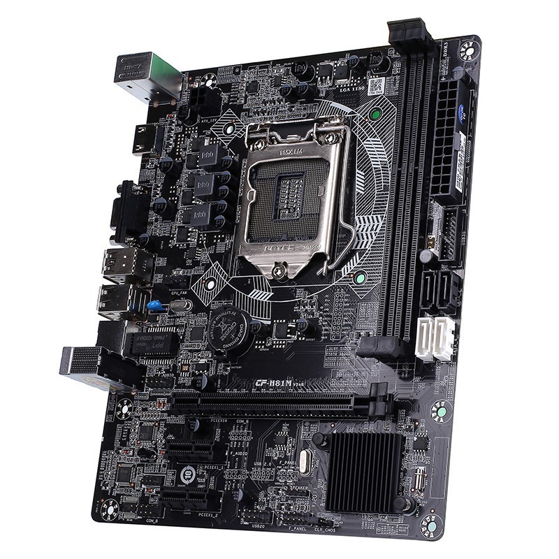 Motherboard Colorful H81M PRO V24B (LGA1150, H81M, DDR3, USB3.0)