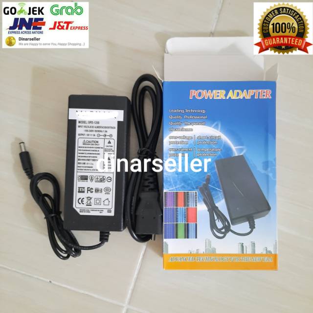 TRAFO 12V 5A ADAPTOR POWER SUPPLY LED STRIP MODUL DLL