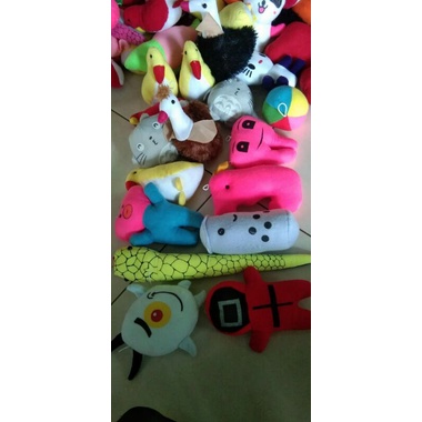 BONEKA MESIN CAPIT ISI 50 PCS  TERMURAH/ BONEKA CAPIT ISI 10 PCS / BONEKA CAPIT 1 BAL ISI 100 PCS / 