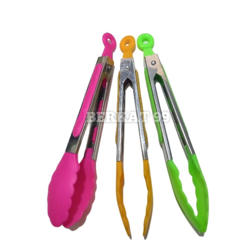 (K) PENJEPIT CAPIT CAPITAN / JEPIT JEPITAN MAKANAN KUE GORENGAN SILIKON KECIL