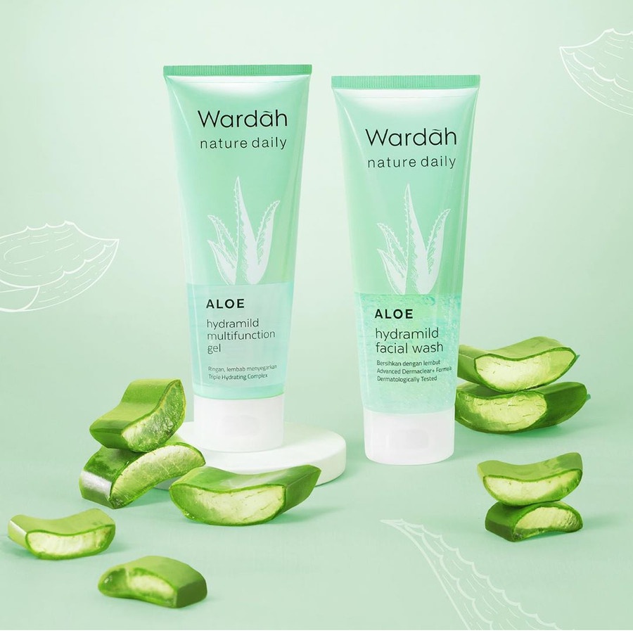 WARDAH NATURE DAILY ALOE HYDRAMILD FACIAL WASH BPOM