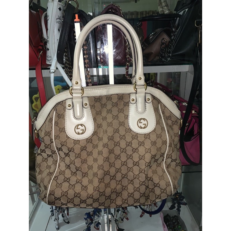 preloved bag Gucci Canvas Vintage Bag