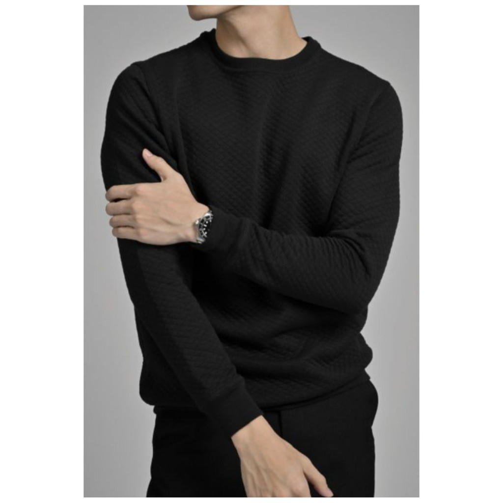 COMFY JACKET BY MALE.ID COMFY SWEATER BLACK BY MALE ID COMFY BLACK SIZE S LAST STOCK