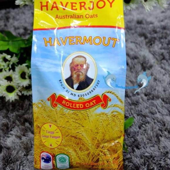 

EXCLUSIVE!Haverjoy Havermout Australian Oats 1KG ROLLED OAT HALAL|SQ1