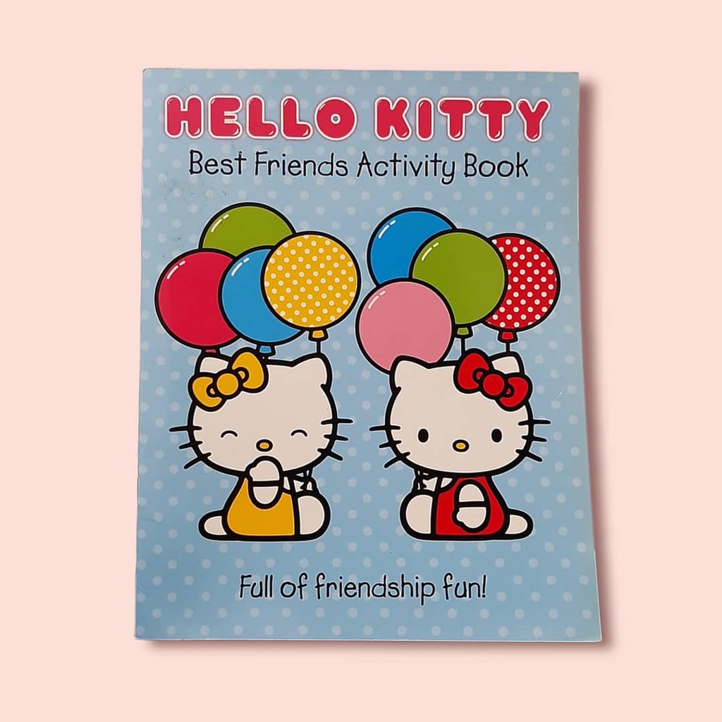 

HELLO KITTY - BUKU AKTIVITAS - ACTIVITY BOOK - BUKU ANAK BERBAHASA INGGRIS - BUKU IMPORT ORIGINAL