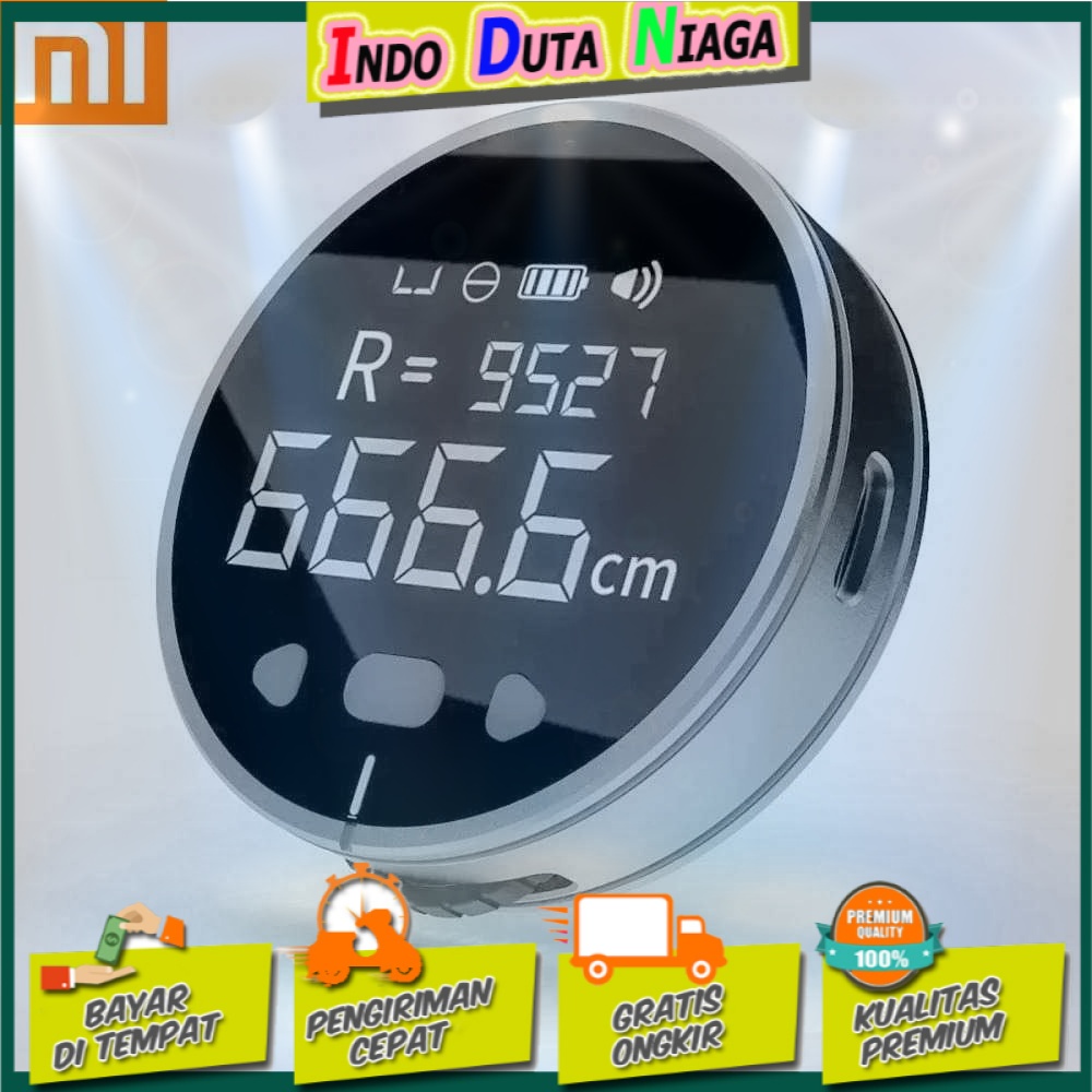 Xiaomi Mijia DUKA Small Q Ruler Penggaris Meteran Digital LCD Screen