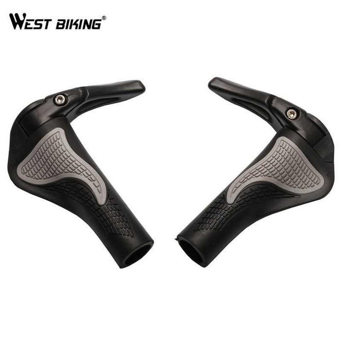 Gagang Sepeda Rubber Ergonomic Grip MTB Handlebar -AU13