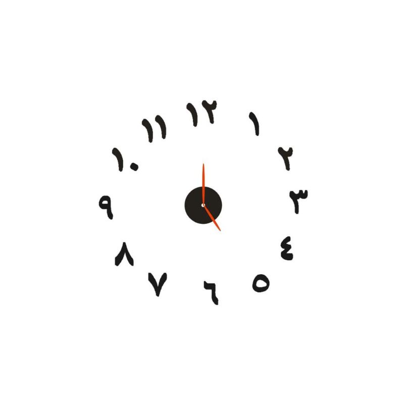 JAM DINDING AESTHETIK HIASAN DINDING JAM HIASAN DINDING JAM UNIK DAN MENARIK-Minimalis arab